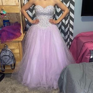 light purple Morilee Madeline Gardner prom dress, size 2